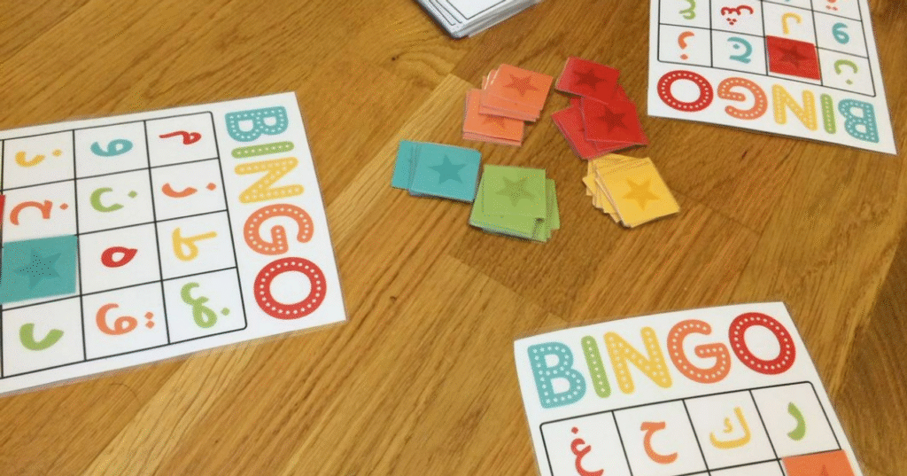 fun arabic learning activities
